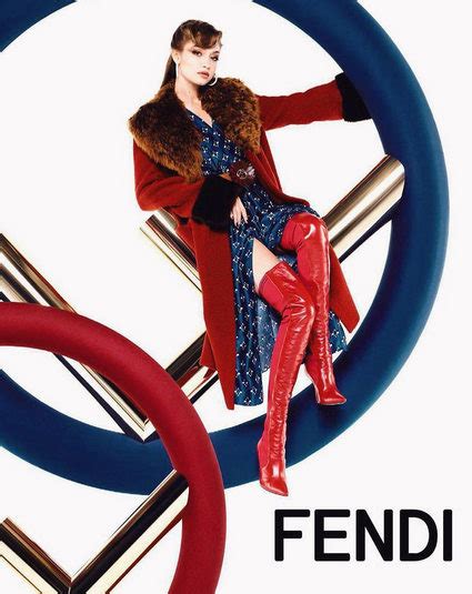 Gigi Hadid fronts Fendi's FW17 campaign 